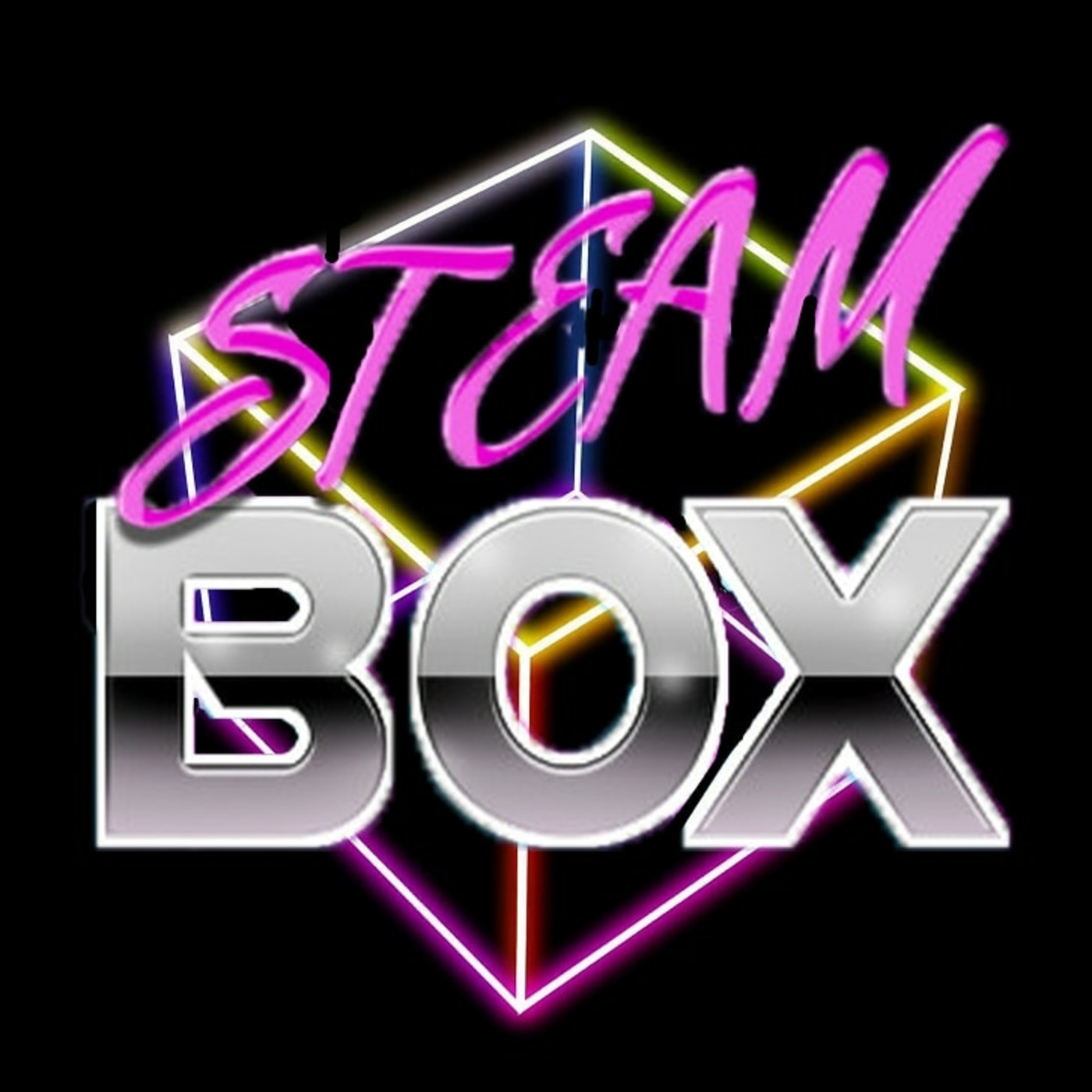 STEAM Box neon logo